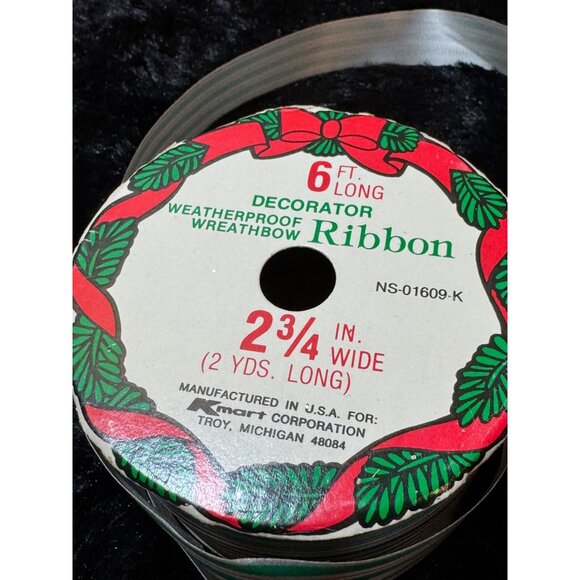 Assorted Christmas Ribbon Set Of 6 Spools - Picture 6 of 12